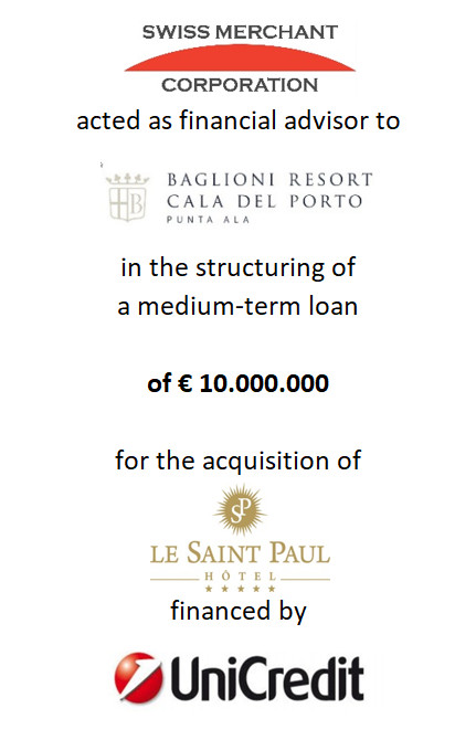 Baglioni Resort - Swiss Merchant Corporation