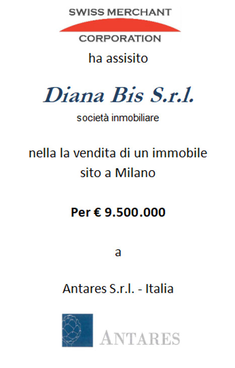 Diana bis- Swiss Merchant Corporation